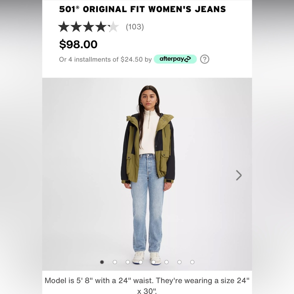Levi’s 501 jeans